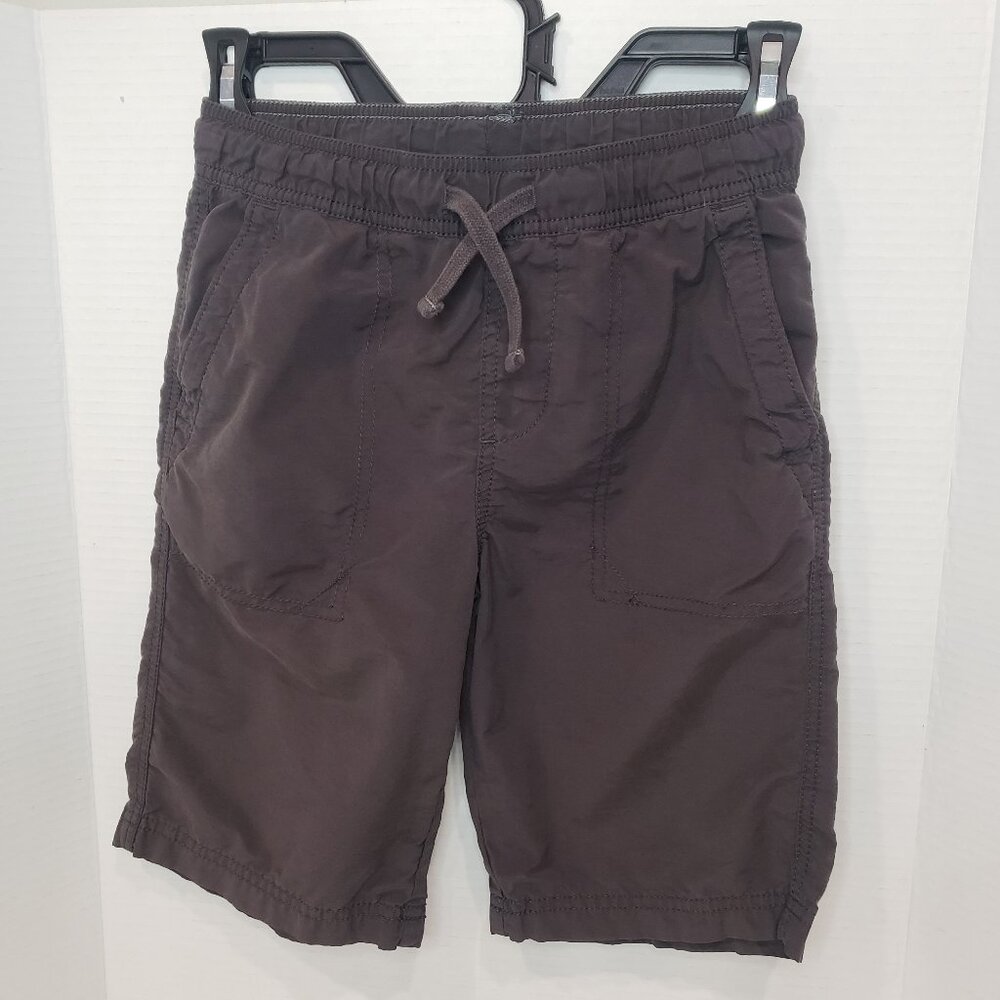 Urban Pipeline Cargo Shorts - Charcoal Gray - Elastic Waistband - Size Small